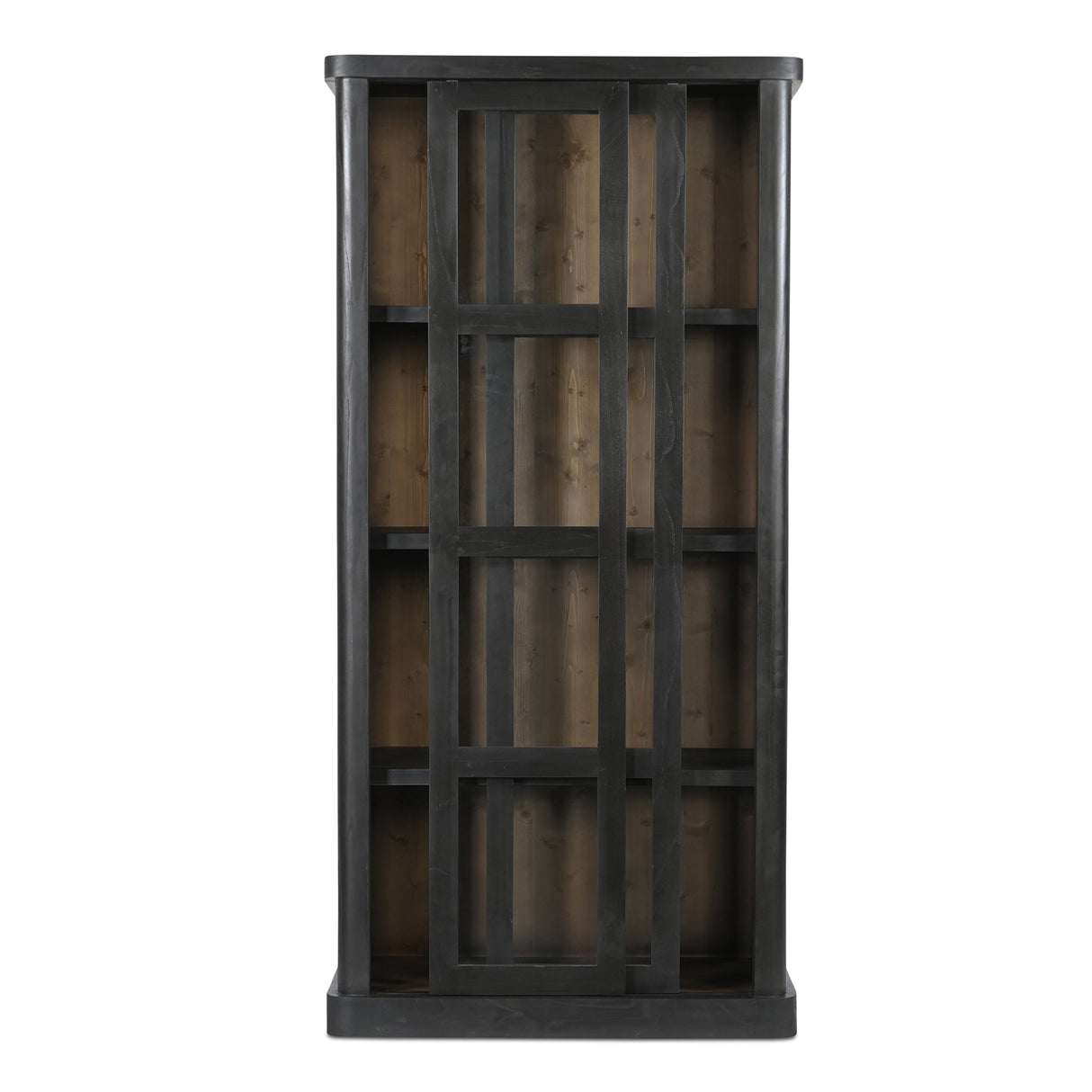 Mona Black Tall Cabinet by MOES at Eve Furniture