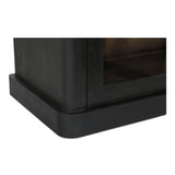 Mona Black Tall Cabinet by MOES at Eve Furniture