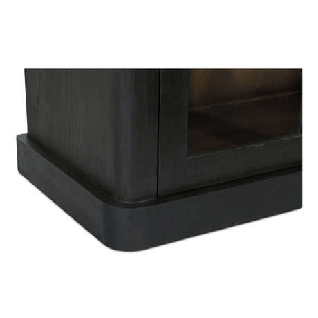 Mona Black Tall Cabinet by MOES at Eve Furniture