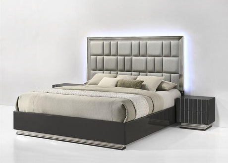 Mona Grey Platform Bedroom Set by New Era Innovations at Eve Furniture