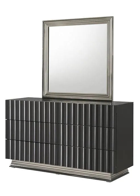 Mona Grey Platform Bedroom Set by New Era Innovations at Eve Furniture
