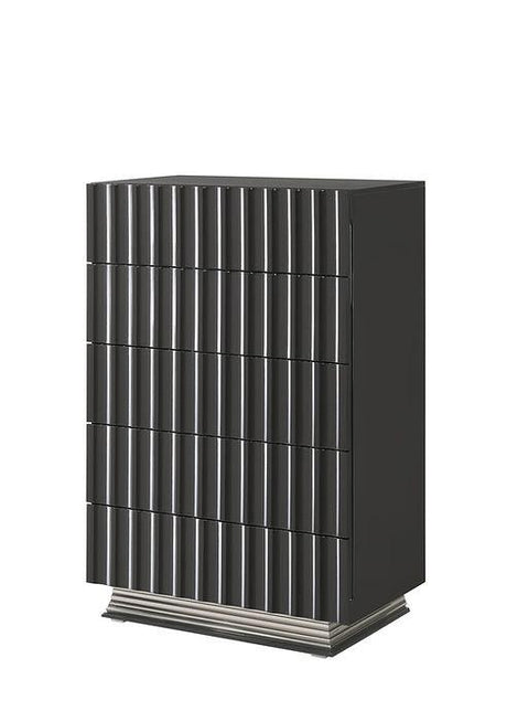 Mona Grey Platform Bedroom Set by New Era Innovations at Eve Furniture