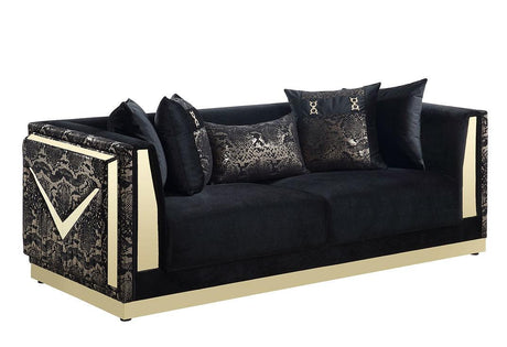 Monaco Black Living Room Set by New Era Innovations at Eve Furniture