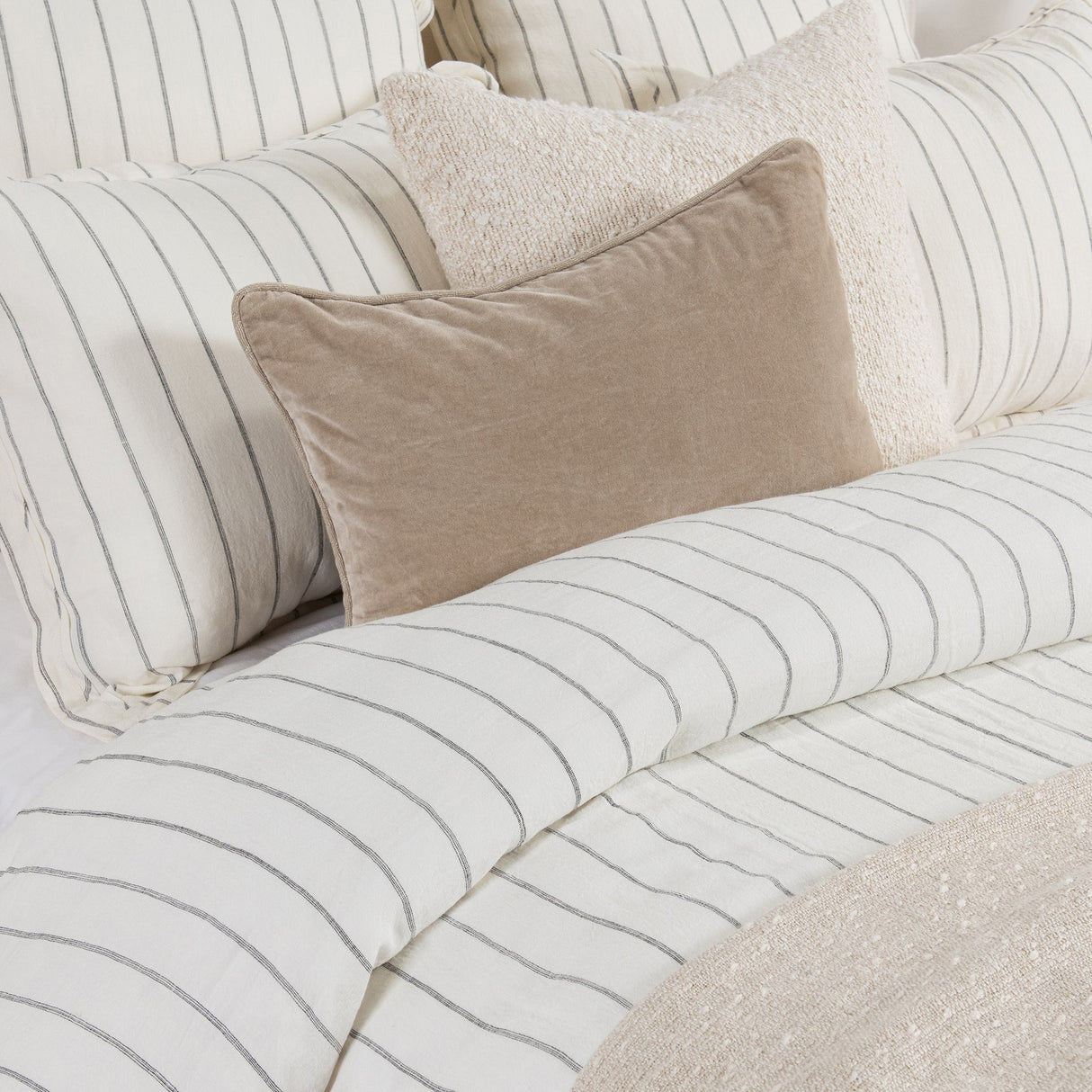 Monaco Ivory Duvet Collection by Classic Home at Eve Furniture