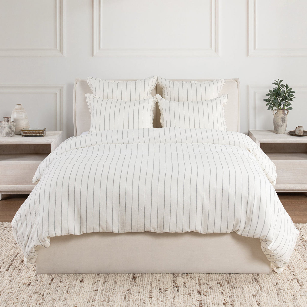Monaco Ivory Duvet Collection by Classic Home at Eve Furniture