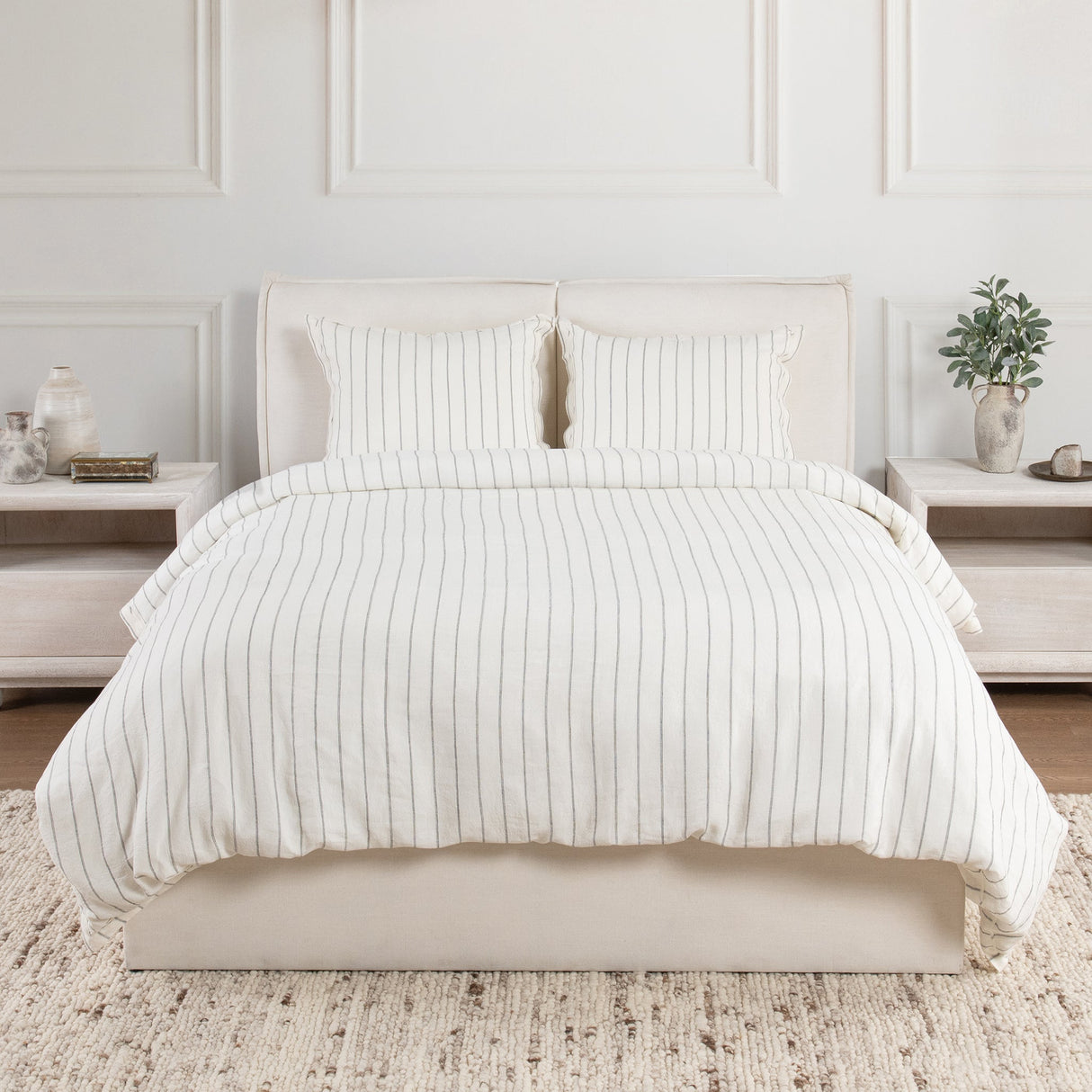 Monaco Ivory Duvet Collection by Classic Home at Eve Furniture
