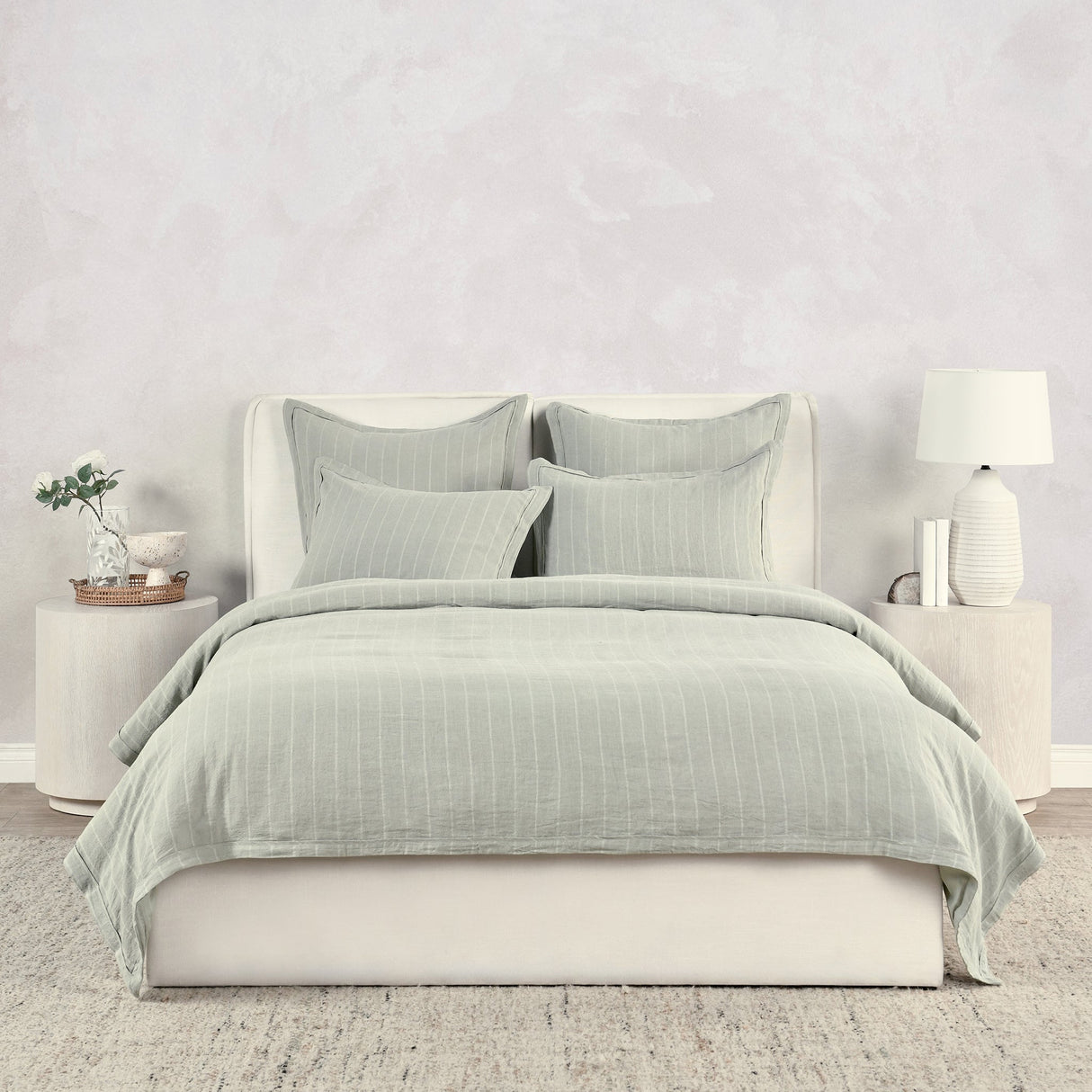 Monaco Sage Duvet Collection by Classic Home at Eve Furniture