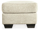 Monaghan Sandstone Ottoman by Ashley at Eve Furniture