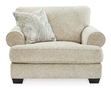 Monaghan Sandstone Oversized Chair by Ashley at Eve Furniture