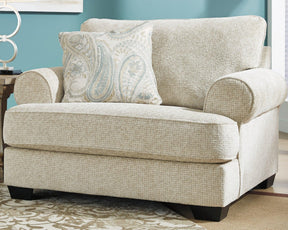 Monaghan Sandstone Oversized Chair by Ashley at Eve Furniture
