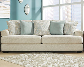 Monaghan Sandstone Sofa by Ashley at Eve Furniture
