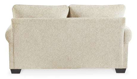 Monaghan Sandstone Loveseat by Ashley at Eve Furniture