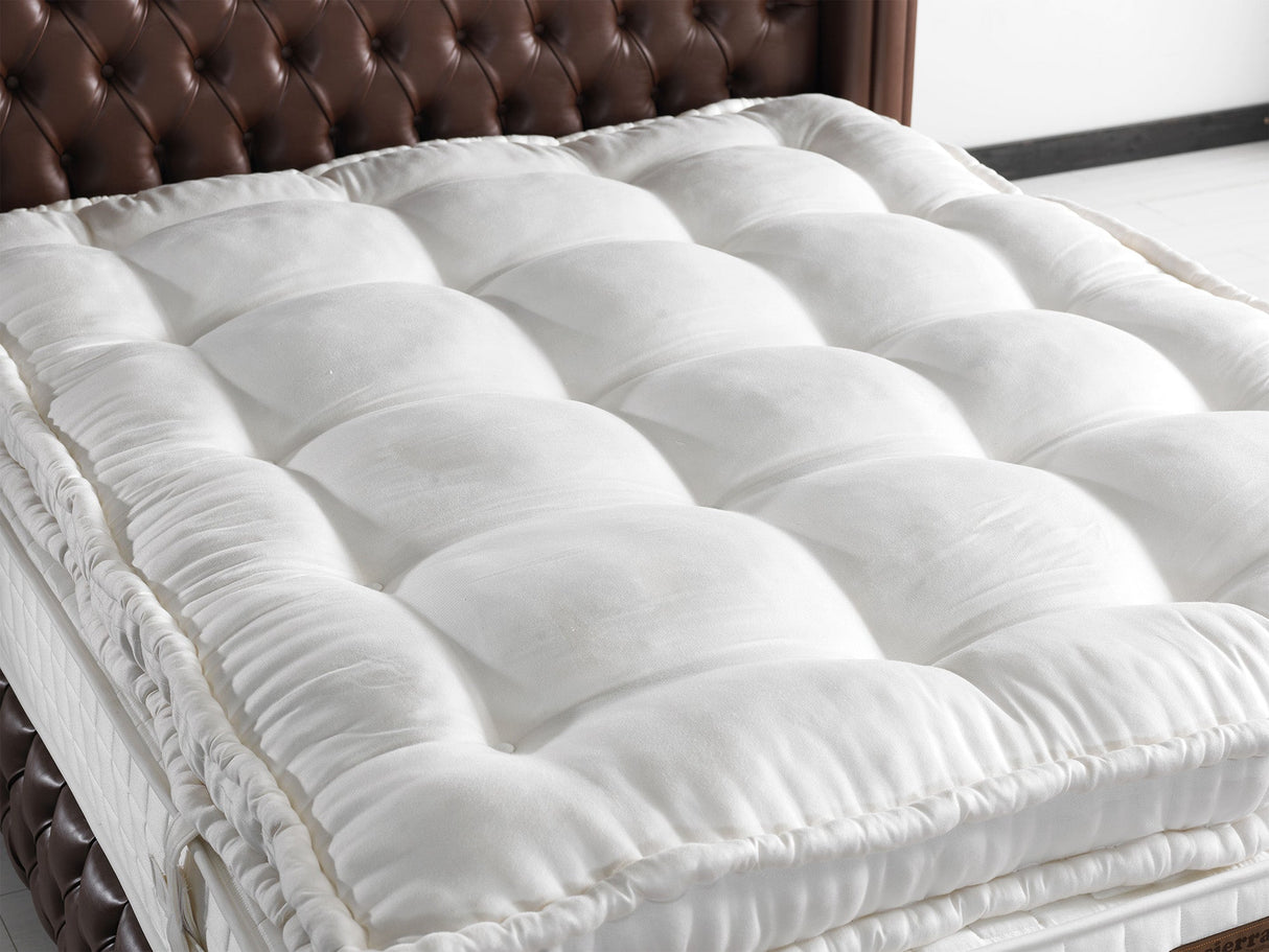 Monalisa Storage Bed With Headboard Brown by Furnia at Eve Furniture