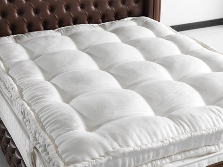 Monalisa Storage Bed With Headboard Brown by Furnia at Eve Furniture