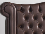 Monalisa Storage Bed With Headboard Brown by Furnia at Eve Furniture