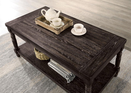 Monango Weathered Gray 3 Pc. Table Set by Furniture of America at Eve Furniture