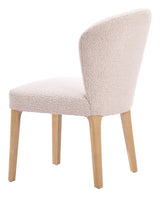 Mondstein Ivory Dining Chair (Set of 2) by Zuomod at Eve Furniture
