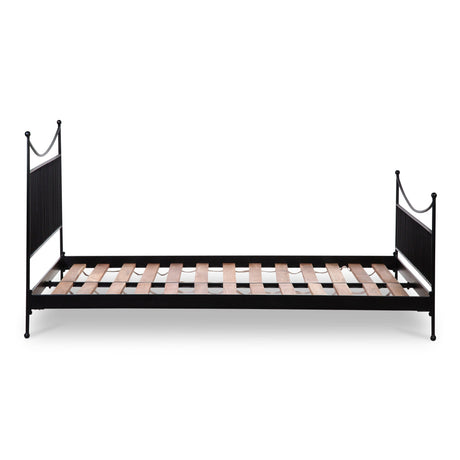 Monet Black King Bed by MOES at Eve Furniture