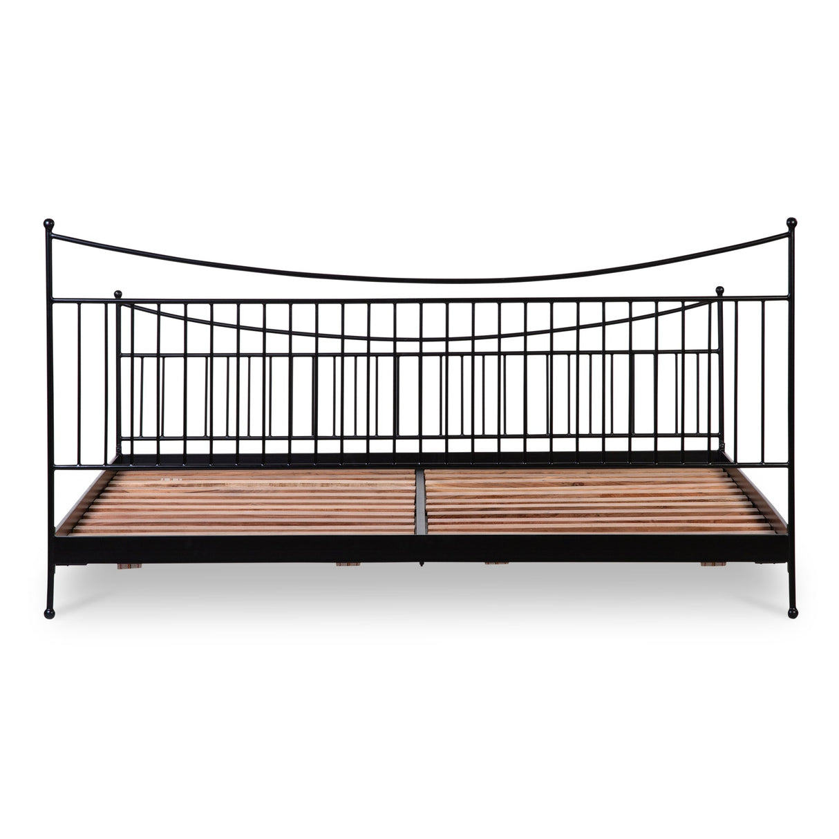 Monet Black King Bed by MOES at Eve Furniture