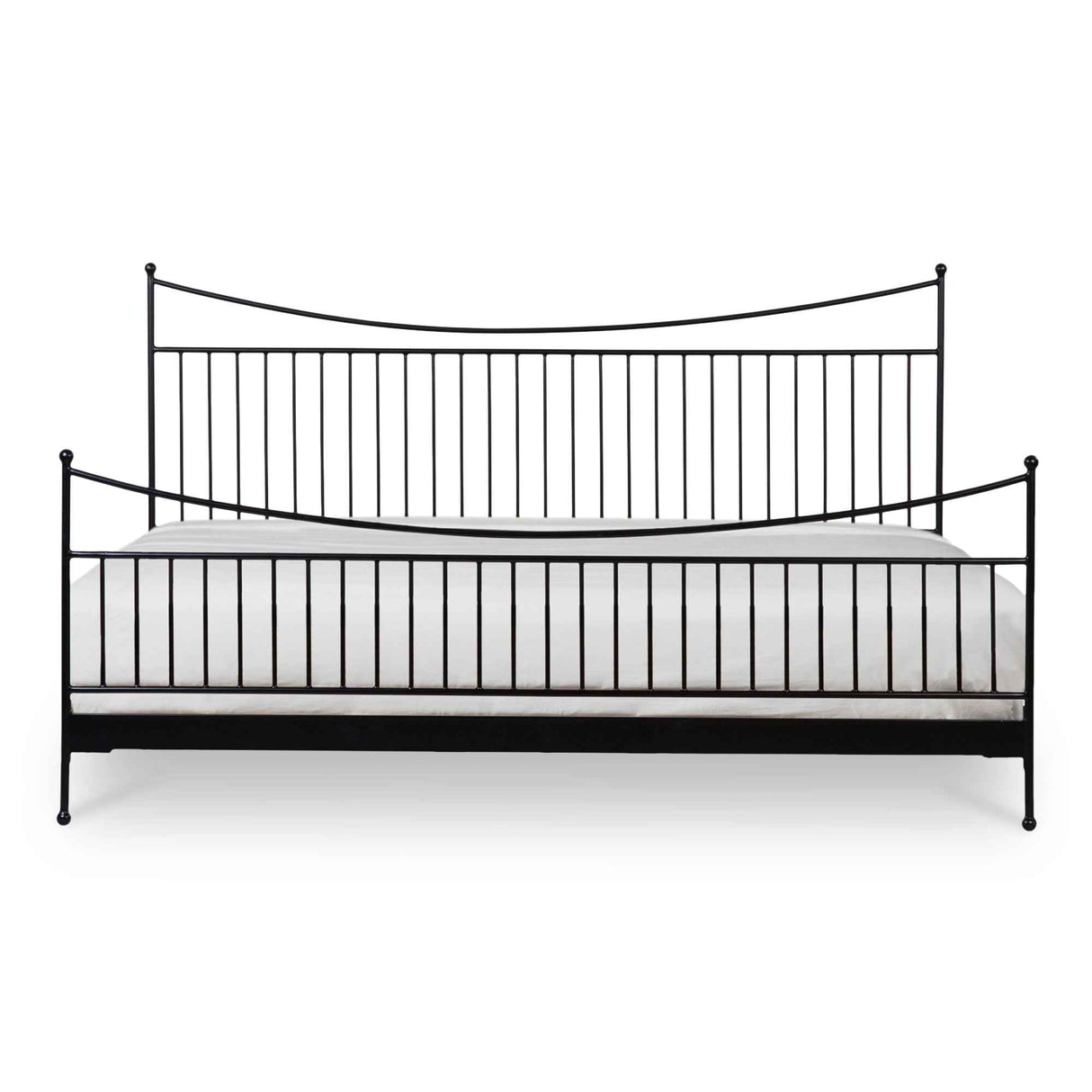 Monet Black King Bed by Moe's Home at Eve Furniture