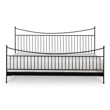 Monet Black Queen Bed by MOES at Eve Furniture