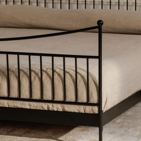 Monet Black Queen Bed by MOES at Eve Furniture