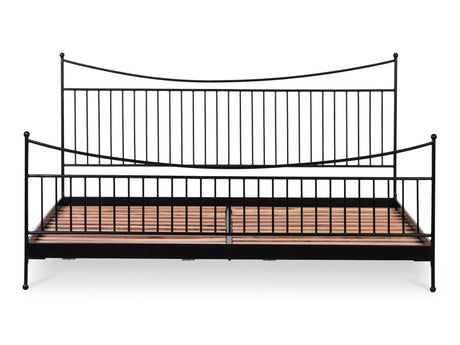 Monet Black Queen Bed by MOES at Eve Furniture
