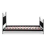 Monet Black Queen Bed by Moe's Home at Eve Furniture