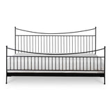 Monet Black Queen Bed by Moe's Home at Eve Furniture