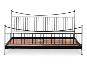 Monet Black Queen Bed by Moe's Home at Eve Furniture