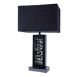Monica Black Table Lamp by Crown Mark at Eve Furniture