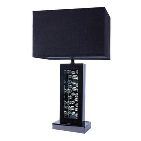 Monica Black Table Lamp by Crown Mark at Eve Furniture