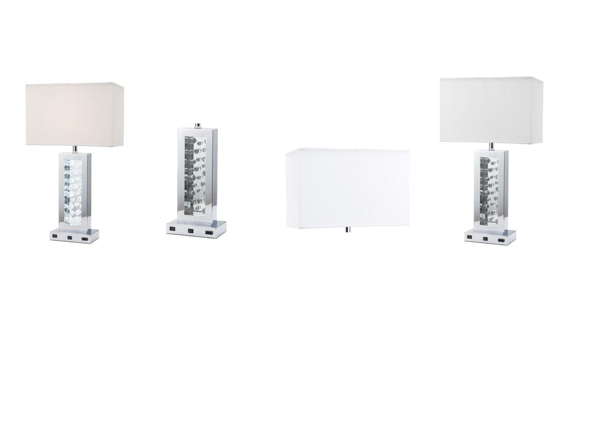 Monica Table Lamp by Crown Mark at Eve Furniture