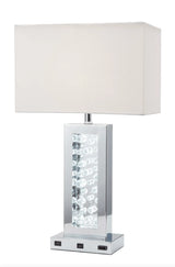 Monica Table Lamp by Crown Mark at Eve Furniture