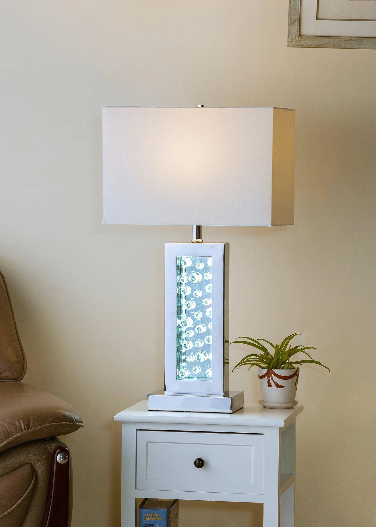 Monica Table Lamp by Crown Mark at Eve Furniture