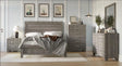 MonoLux Brown 5-Piece Bedroom Set by Happy Homes at Eve Furniture