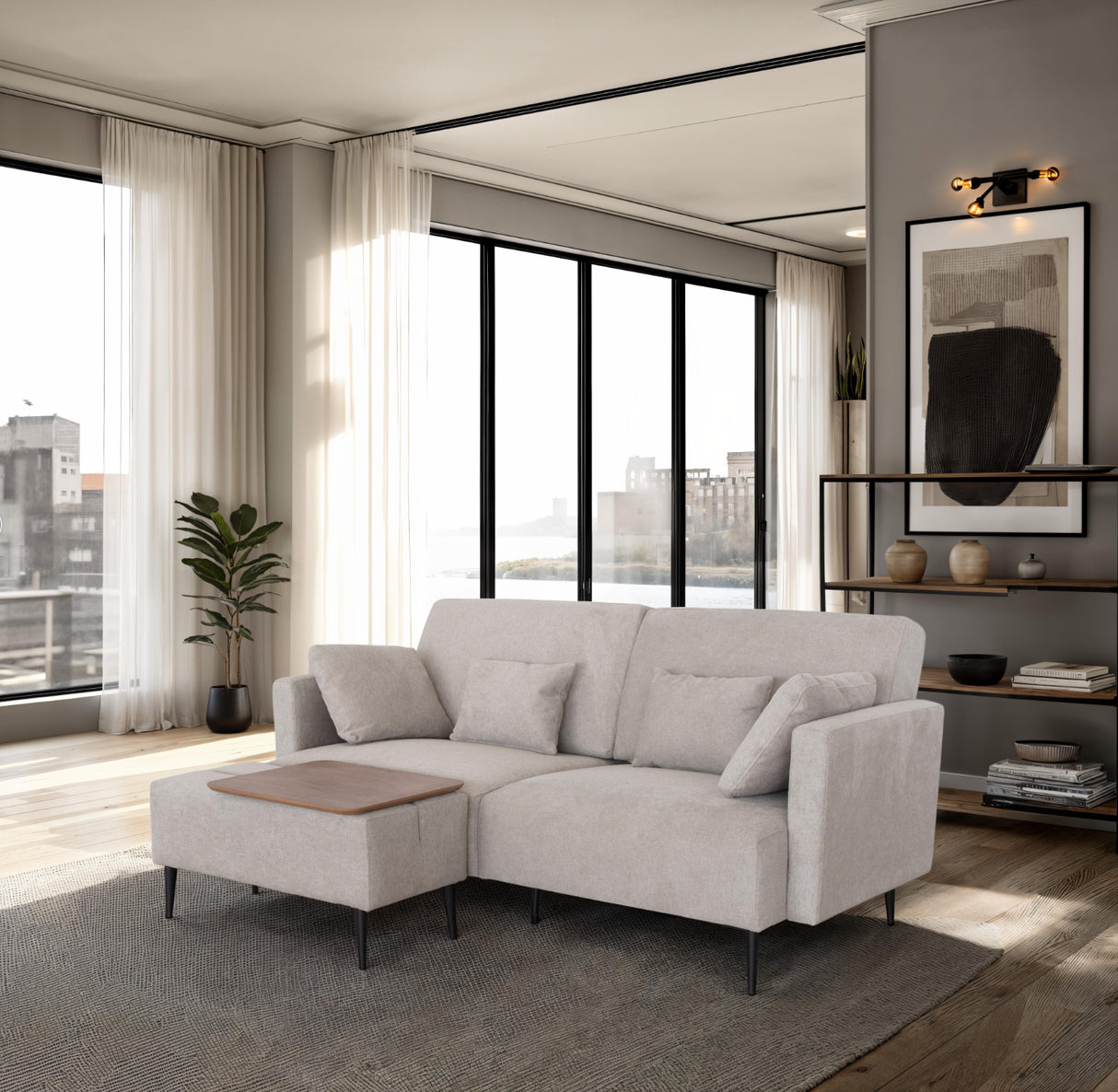Monroe BEIGE Living room by ESF Furniture at Eve Furniture