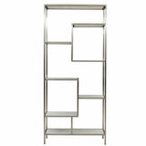 Monroe Bookcase, Antique Nickel by Dovetail at Eve Furniture