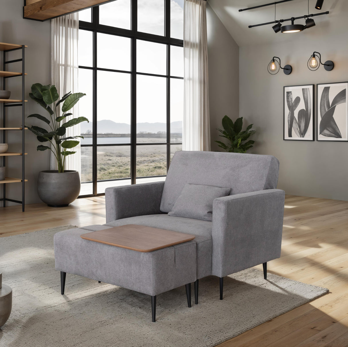 Monroe GREY Living room by ESF Furniture at Eve Furniture