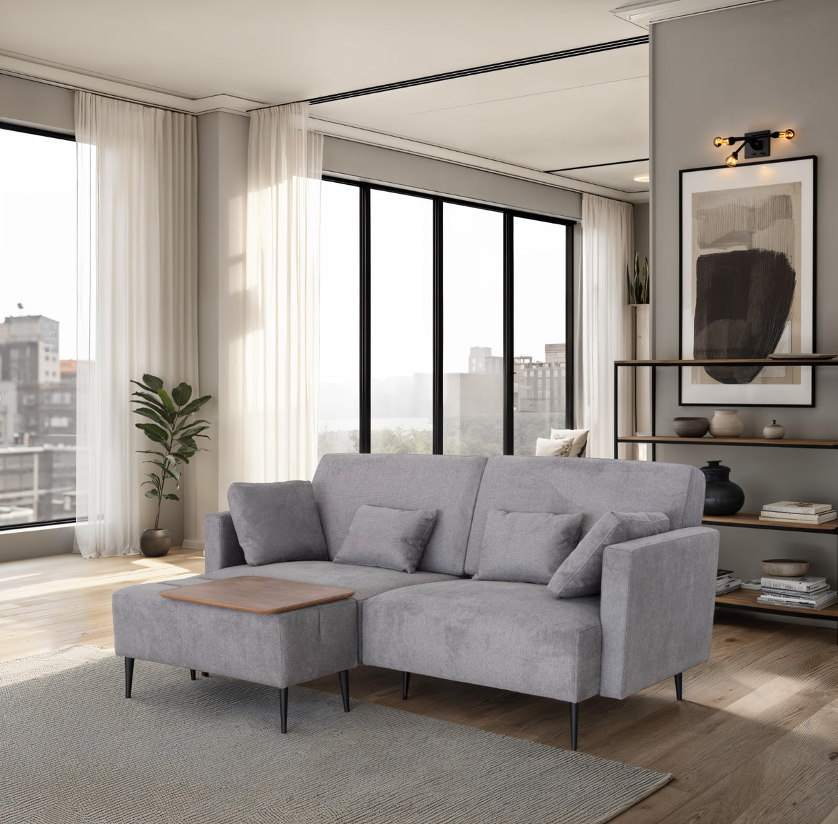 Monroe GREY Living room by ESF Furniture at Eve Furniture