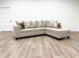 Monroe Hollywood Beige Right Arm Facing (RAF) Sectional by Happy Homes at Eve Furniture