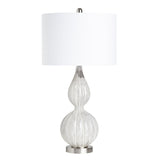 Monroe İvory Table Lamp (Set of 2) by Crestview at Eve Furniture