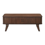 Monroe Walnut Cocktail Table by Homelegance at Eve Furniture