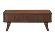 Monroe Walnut Cocktail Table by Homelegance at Eve Furniture