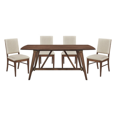 Monroe Walnut Dining Set by Homelegance at Eve Furniture