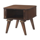Monroe Walnut End Table by Homelegance at Eve Furniture