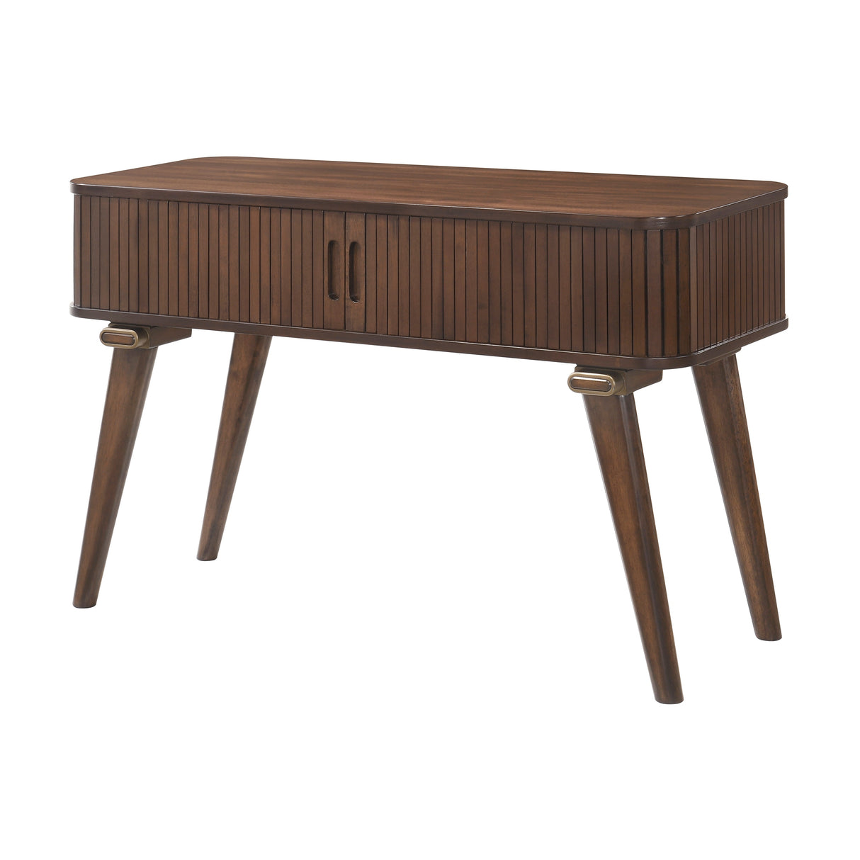 Monroe Walnut Sofa Table by Homelegance at Eve Furniture