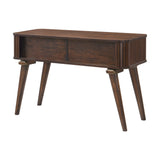 Monroe Walnut Sofa Table by Homelegance at Eve Furniture