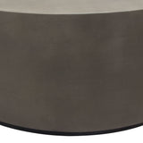 Montage Grey Round Coffee Table by Diamond Sofa at Eve Furniture