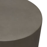 Montage Grey Round End Table by Diamond Sofa at Eve Furniture